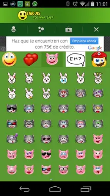 Emoji Emoticons WhatsApp android App screenshot 0