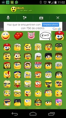 Emoji Emoticons WhatsApp android App screenshot 2