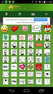 Emoji Emoticons WhatsApp android App screenshot 4